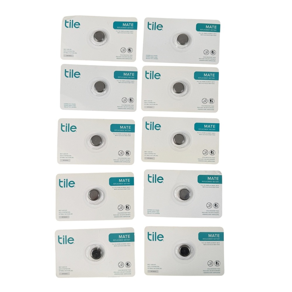 Tile Mate Replacement Battery CR1632 3V Lithium Coin Cell 10 Pack New